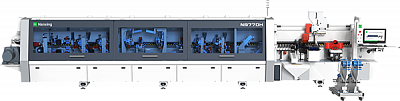 NB770H. Высокоскоростной кромкооблицовочный станок на ремне NB770H. Высокоскоростной кромкооблицовочный станок на ремне