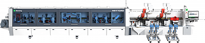 NB770MH. Высокоскоростной кромкооблицовочный станок на ремне NB770MH. Высокоскоростной кромкооблицовочный станок на ремне